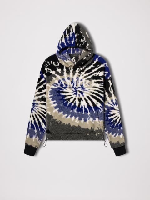 AMIRI TIE DYE POLAR FLEECE HOODIE