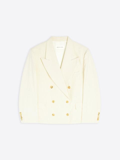 Dries Van Noten OVERSIZED DOUBLE BREASTED BLAZER
