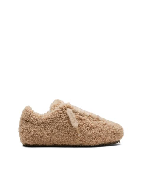 Axel Arigato Tact shearling-effect sneakers