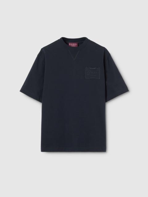 GUCCI Cotton jersey T-shirt with embroidery