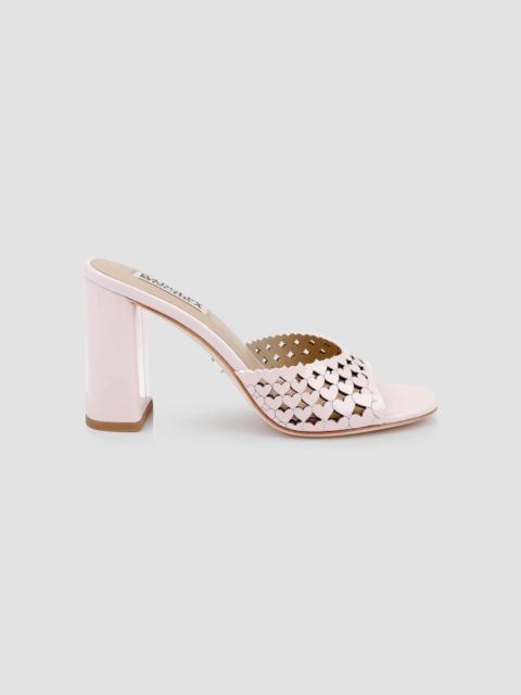 BADGLEY MISCHKA Women's Omni 85MM Patent Leather Sandals - Pink Patent