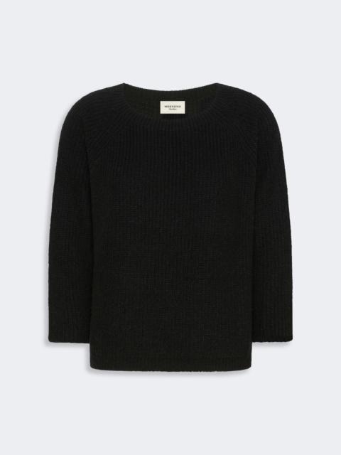 WEEKEND Max Mara XENO Mohair blend knit jumper - BLACK