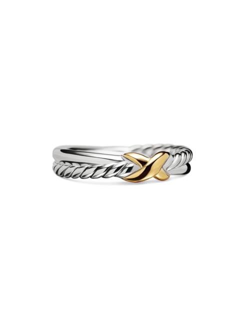 DAVID YURMAN Women's Petite X Ring in Sterling Silver - Silver