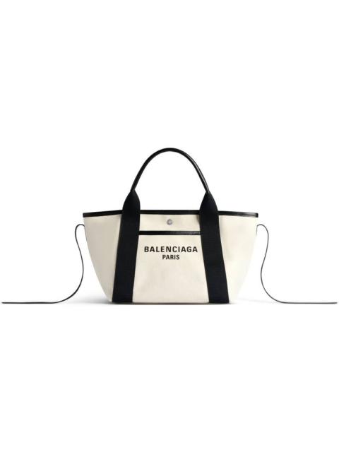 【関税＆送料込み】Balenciaga Duty Free Small Canvas Tote B Balenciaga Duty Free Small Tote Bag in Black | FWRD