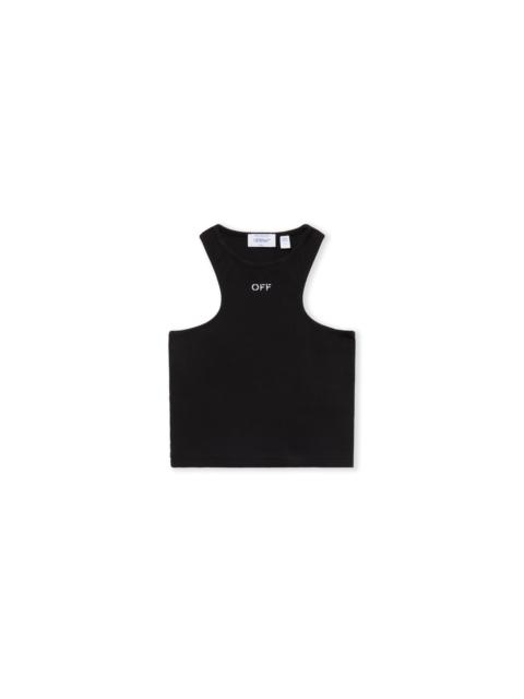Off-White Off Stamp Rib Rowing Top