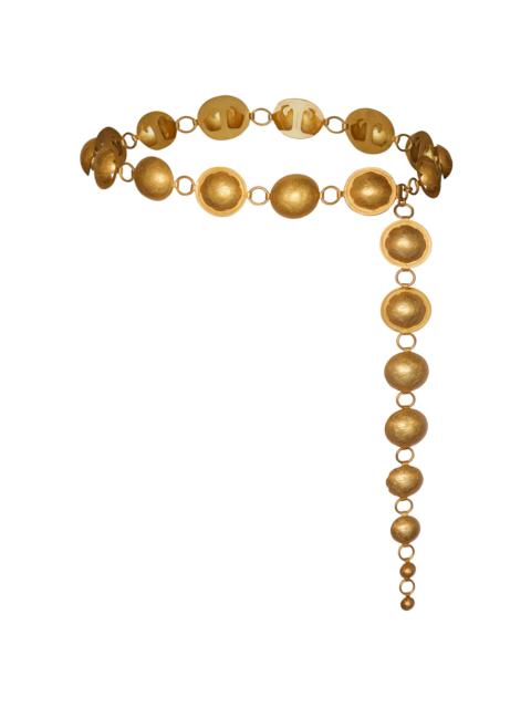 Johanna Ortiz Tropical Vibes Brass Belt gold
