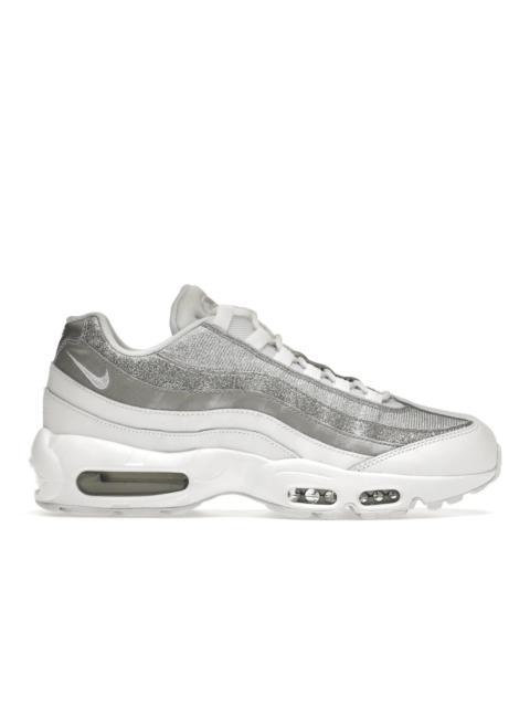 Nike Air Max 95 White Metallic Silver (Women's)