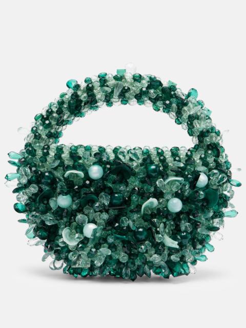 CLIO PEPPIATT Sirena beaded tote bag