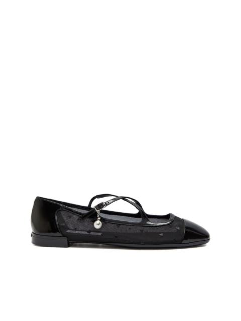 JIMMY CHOO Eleri ballerina ballet flats