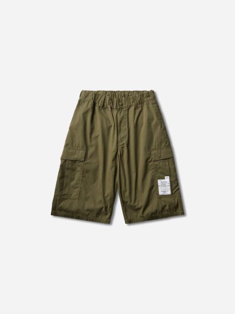 NEIGHBORHOOD Men's Wide Cargo Short Pants Olive Drab