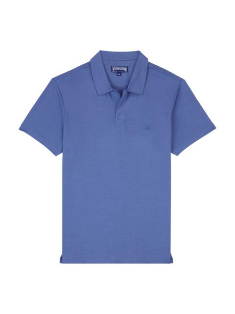 Vilebrequin Men Tencel Polo Shirt Solid