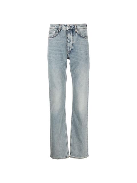 Fit 4 mid-rise straight-leg jeans