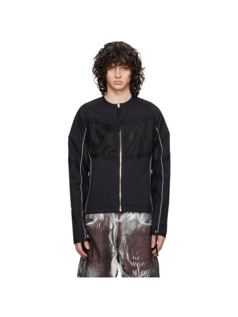 Kanghyuk Black Lock Stitch Jacket