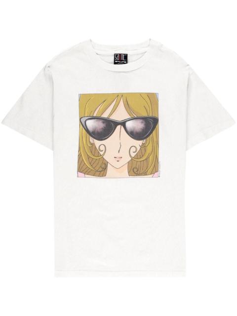SAINT M×××××× graphic-print cotton T-Shirt