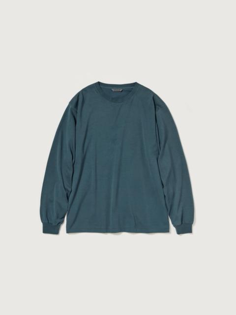 AURALEE LUSTER PLAITING L/S TEE