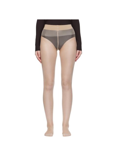 Wolford Beige Satin Touch 20 Tights