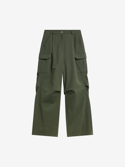 The Frankie Shop Bronte Cargo Pants - Army Green