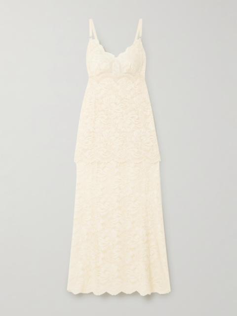 rabanne Guipure Lace Maxi Dress