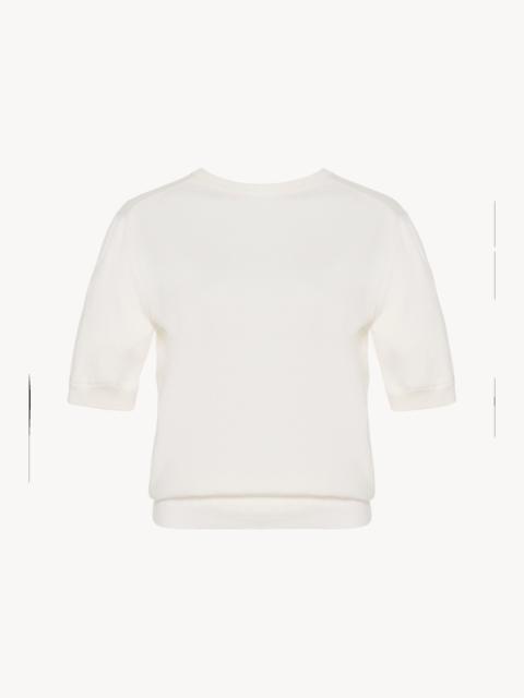 The Row Paolo Top in Wool and Silk
