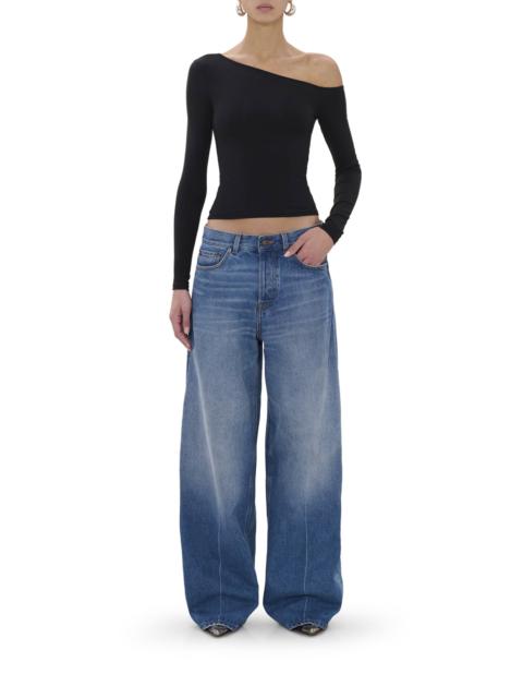 HAIKURE BETHANY FLUID DENIM JEANS WITH A BOYFRIEND FIT