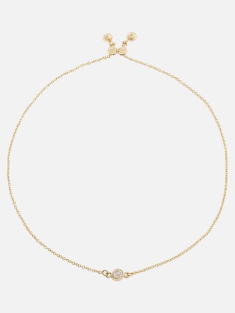 STONE AND STRAND 14kt gold bracelet with diamonds