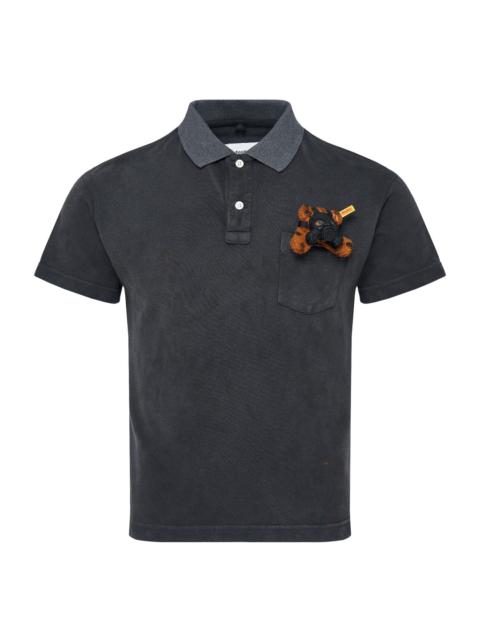 doublet Gas Mask Bear Polo Shirt