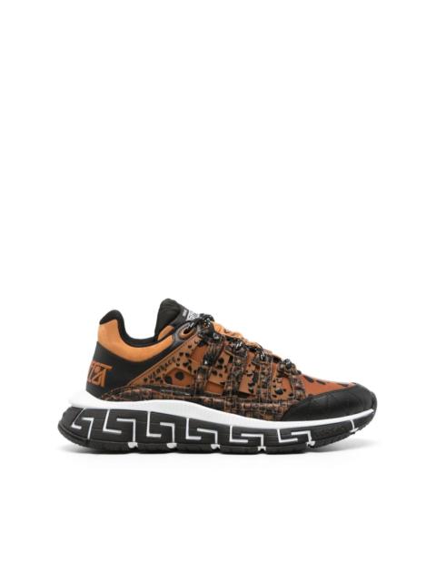 VERSACE Trigreca leather sneakers