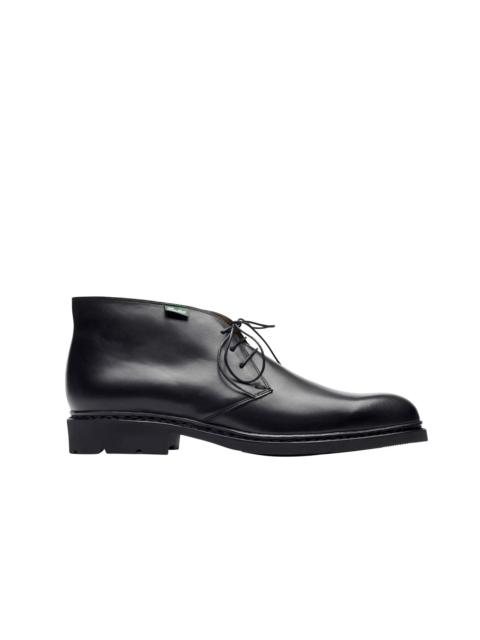 Paraboot Lully Black Silk - Rubber Sole
