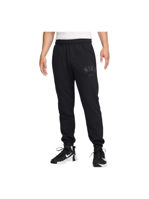Nike Nike Swoosh Dri-FIT Fleece Fitness Joggers Asia Sizing 'Black' FV9947-010