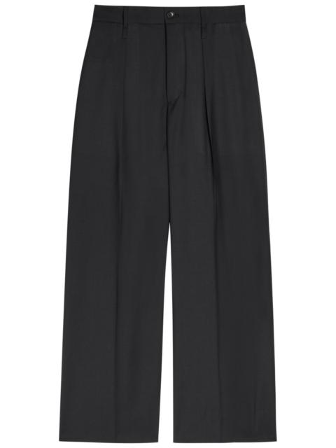 ISSEY MIYAKE Issey Miyake Palindrome Wide-leg Wool-blend Trousers