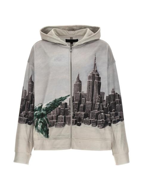 WHO DECIDES WAR 'Angel Over The City' hoodie