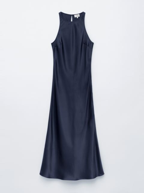 & Other Stories Sleeveless Satin Midi Dress