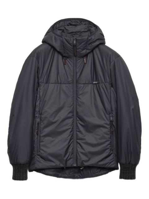 Prada zip-up hooded jacket