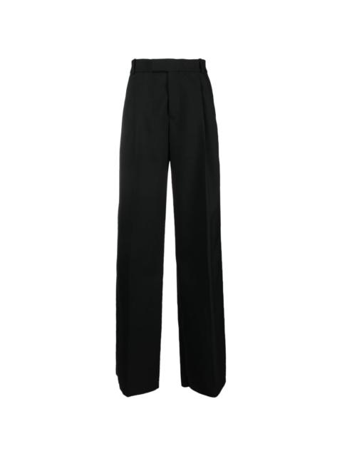 wool tailored trousers