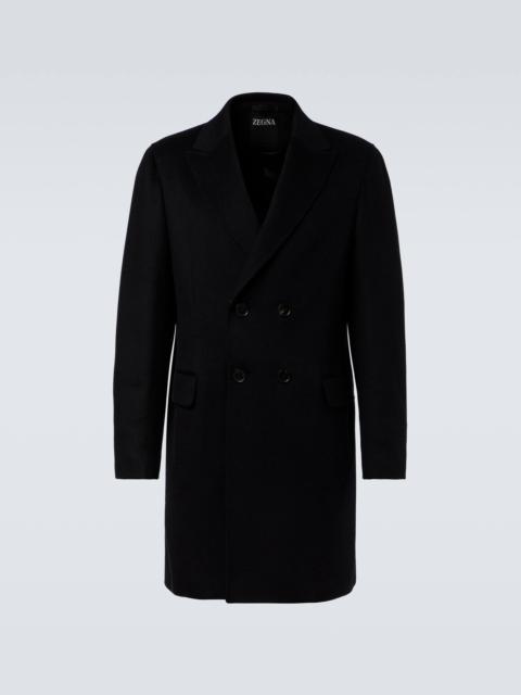 ZEGNA Wool and cashmere-blend coat