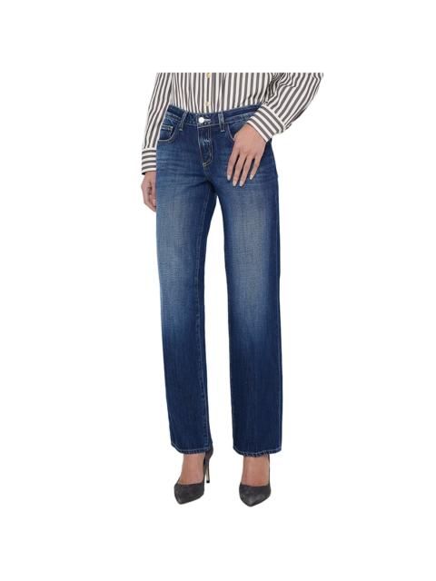 L'AGENCE L'AGENCE Tatum Low-Rise Stovepipe Trenton Straight Leg Jean