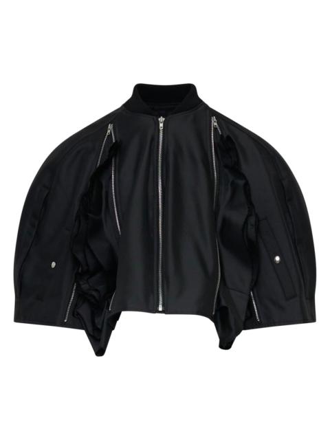 Comme des Garçons Homme Plus Cropped Cocoon Zip Jacket