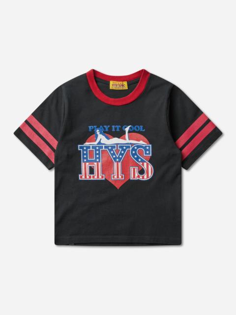 Hysteric Glamour Women's Play It Cool T-Shirt Black