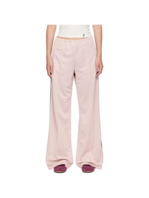 Palm Angels Pink Classic Logo Track Loose Pants