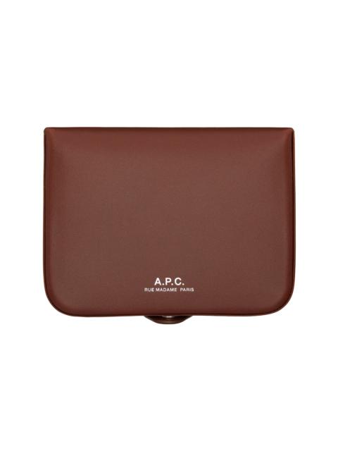 A.P.C. Brown Josh Wallet