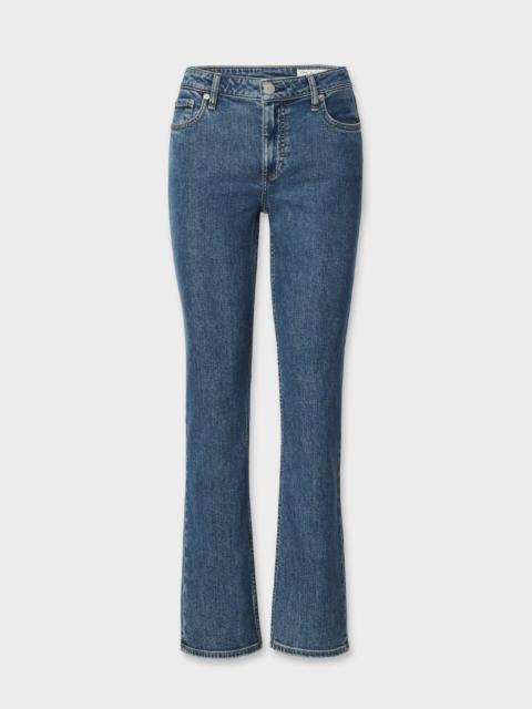 rag & bone Sutton Cigarette Jean Mid-Rise in Stretch Featherweight Denim