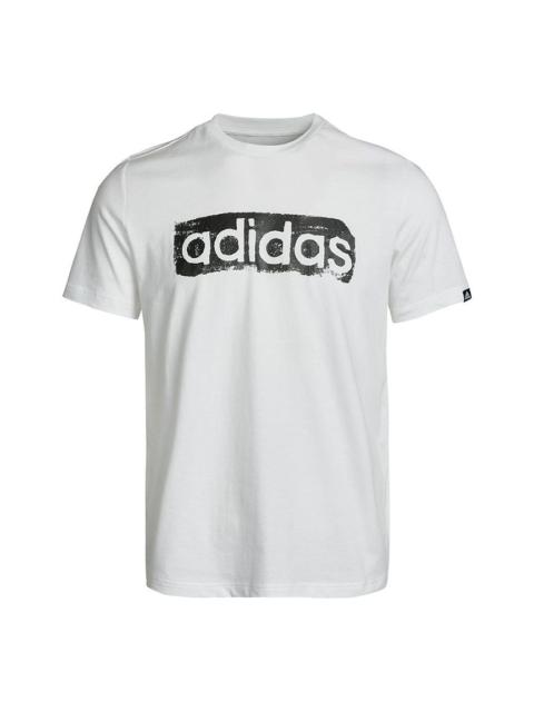 adidas M Brshstrk V4 T Round Neck White GL2862