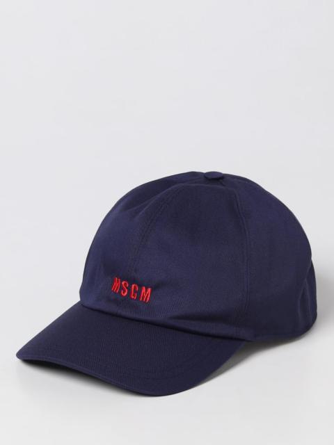 MSGM MSGM hat in cotton with embroidered logo