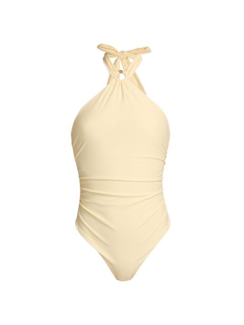 KOBI HALPERIN Women's Lana Halterneck Swimsuit - Chamomile