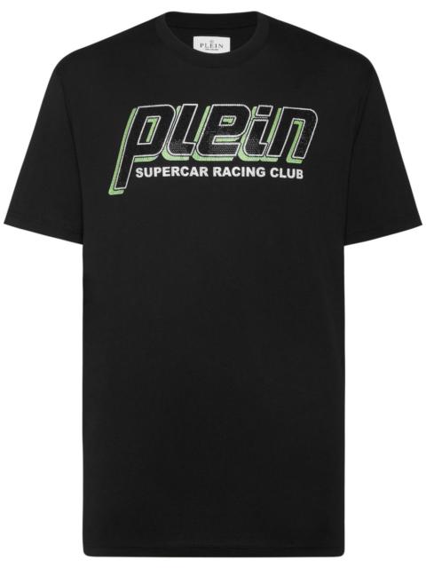 PHILIPP PLEIN Strass Racing Club T-shirt