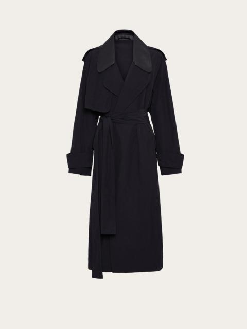 FERRAGAMO TECHNICAL FAILLE TRENCH
