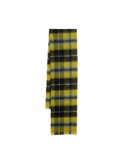 Cornish National check-pattern scarf