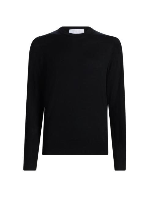 MICHAEL KORS COLLECTION Women's Huddon Merino Wool-Blend Sweater - Black