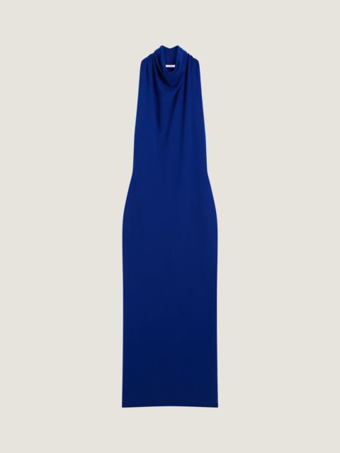 Givenchy LONG DRAPED DRESS IN WOOL