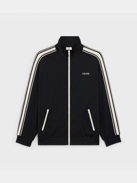 TRACKSUIT JACKET IN DOUBLE FACE JERSEY